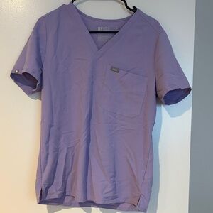 Figs Lilac One Pocket Top